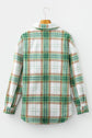 Abigail Plaid Casual Flannel Shacket