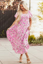 Raina Sleeve Flowy Long Dress