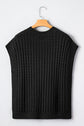 Marina Textured Short Sleeve Sweater