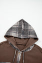 Marceline Down Drawstring Hooded Shacket