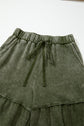 Paisley Leg Patchwork Drawstring Pants