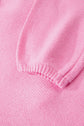 Olivia Backless Bubble Sleeve Sweater