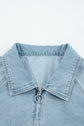 Abigail Collared Zip Up Jacket