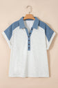 Maddie Cuffed Sleeve Polo PLUS Tee
