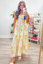 Emilia Straps High Waist Dress