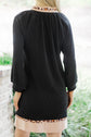 Ainsley Block Trim Ribbed PLUS Dress