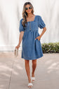 Karina Puff Sleeve Mini Dress