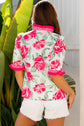 Aspen Short Sleeve Blouse Top