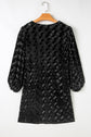 Ximena Sleeve Velvet Mini Dress