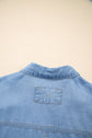 Daphne High Low Chambray Shirt