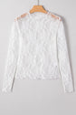 Brittany Mock Slim Fit Long Sleeve Top