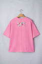 Adriana Big Flower Oversize Tee