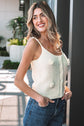 Maddie Flower Spaghetti Straps Sweater