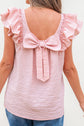 Katelyn Textured Bow Knot Blouse