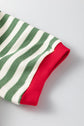 Joy Sleeve Contrast Trim Tee