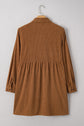 Galilea Corduroy Full Collared PLUS Shirt