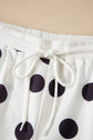 Marley Shoulder Pullover Drawstring Shorts Set