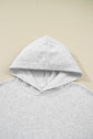 Sophia Patchwork asymmetric Sleeve PLUS Hoodie