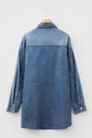 Takina Raw Hem Loose Shirt