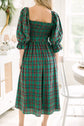 Scarlett Waist Flared Midi Dress
