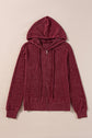 Eleanor Up Front Drawstring Hoodie