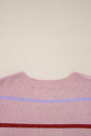 Amyra Edge Drop Shoulder Sweater