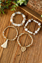 Mariana Beaded Fringed Layered Bracelet