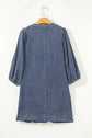 Autumn Tied Pleated Mini Dress