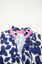 Margaret Colorblock Notched Mini Dress