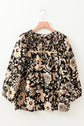 Camilla Bracelet Sleeve Boho Blouse