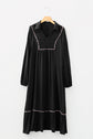 Noa Bracelet Sleeve Long Dress