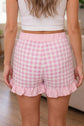 Arleth Detail Lace Tie Shorts
