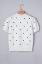 Azariah Bubble Short Sleeve Sweater