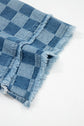 Jessie Hem Checkered Mini Dress