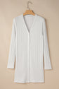 Gianna Ribbed Up Tunic Cardigan