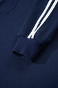 Hana Striped Detail Crewneck Pullover