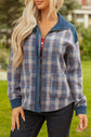 Latara Zip Up Snap Jacket