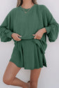 Scarlett Corded Lantern Sleeve Top
