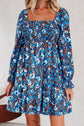 Norava Ruffled Sleeve Floral Dress