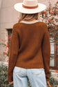Gabriella Knit Neckline Short Cardigan