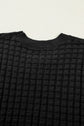 Marina Textured Short Sleeve Sweater