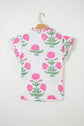 Mariah Detail Short Sleeve Blouse