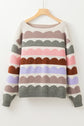 Zelda Sleeve Drop Shoulder Sweater