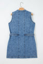 Ainara Down Sleeveless Short Dress