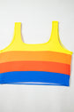Dylan Colorblock Square Top
