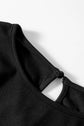 Lara Splicing Half Sleeve Top