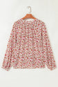 Carter Notched Puff Sleeve Blouse