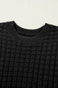 Marina Textured Short Sleeve Sweater