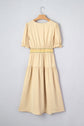Annie Short Sleeve Midi Dress