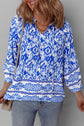 Anne 4 Sleeve Tied Blouse